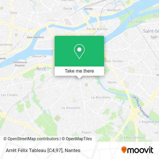 Mapa Arrêt Félix Tableau [C4,97]