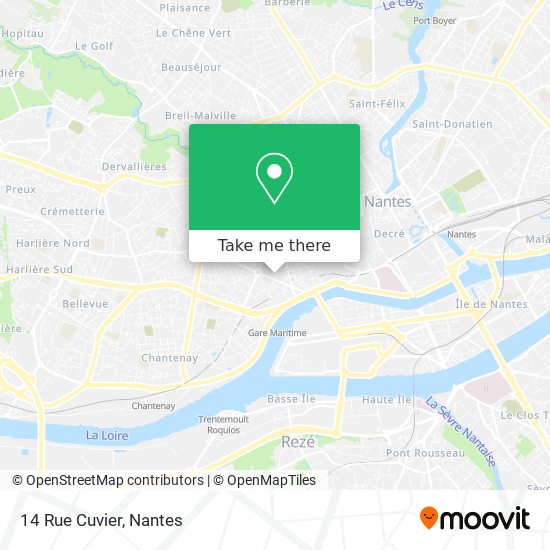 14 Rue Cuvier map