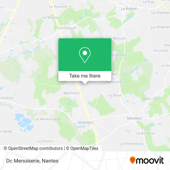 Mapa Dc Menuiserie