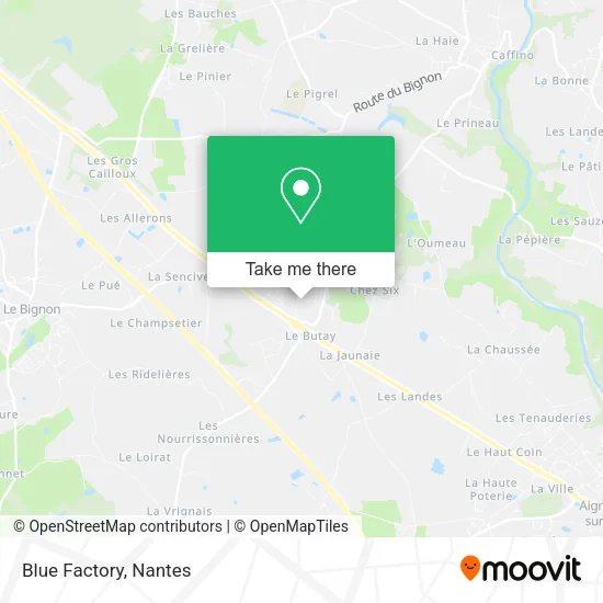 Mapa Blue Factory