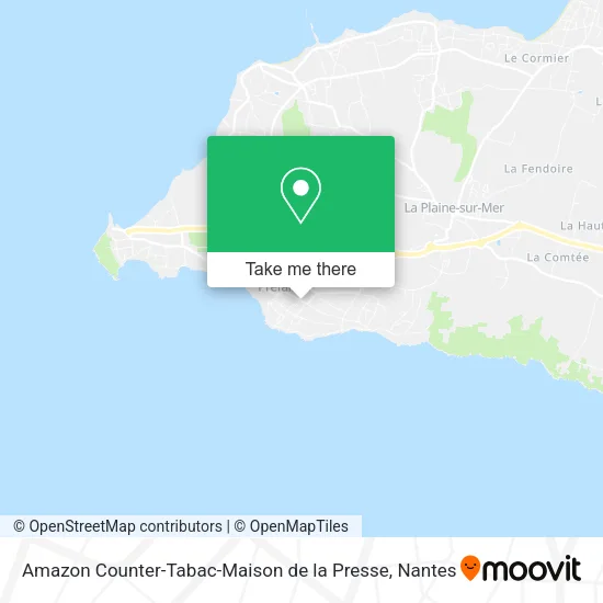 Mapa Amazon Counter-Tabac-Maison de la Presse