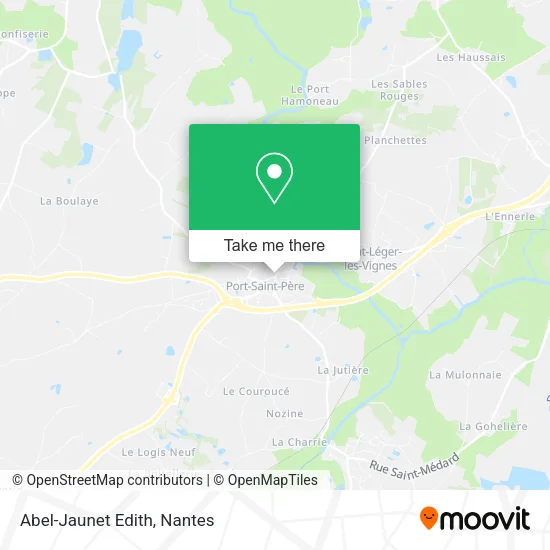Mapa Abel-Jaunet Edith