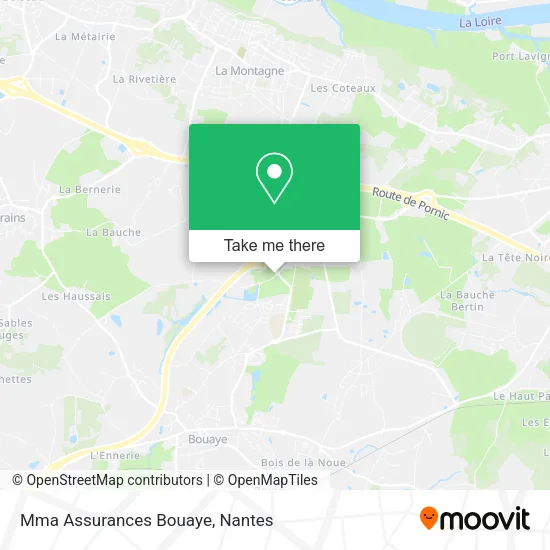 Mma Assurances Bouaye map
