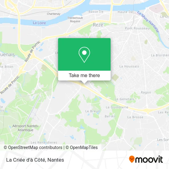 La Criée d'à Côté map
