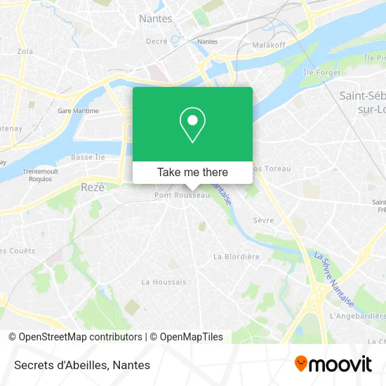 Secrets d'Abeilles map
