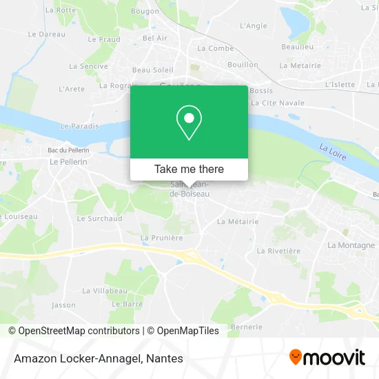 Mapa Amazon Locker-Annagel