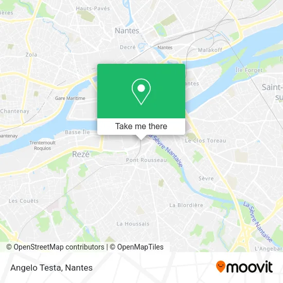 Mapa Angelo Testa
