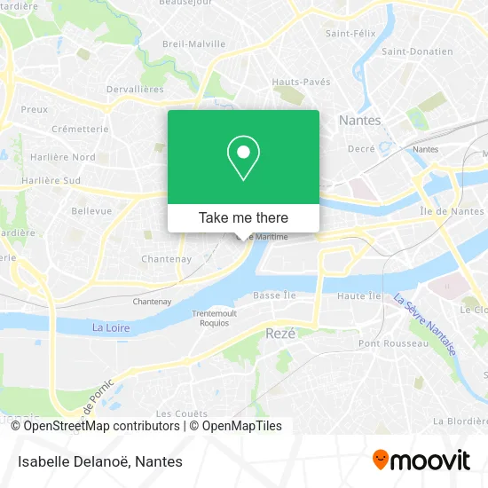 Mapa Isabelle Delanoë