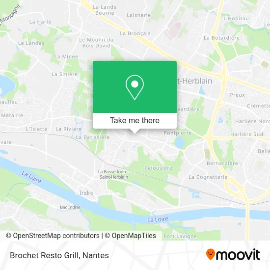 Brochet Resto Grill map
