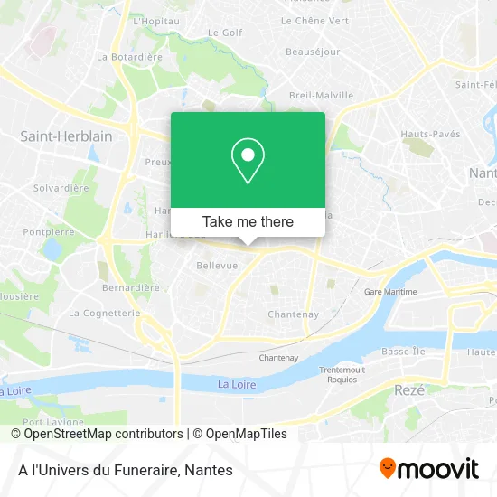 Mapa A l'Univers du Funeraire