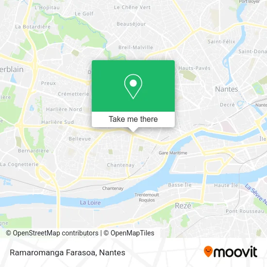 Ramaromanga Farasoa map