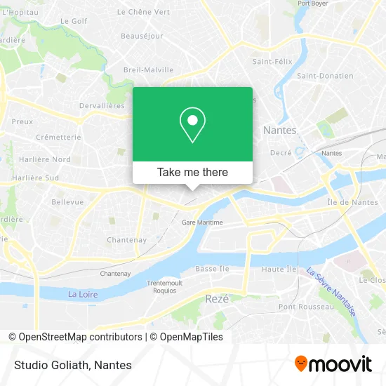 Studio Goliath map