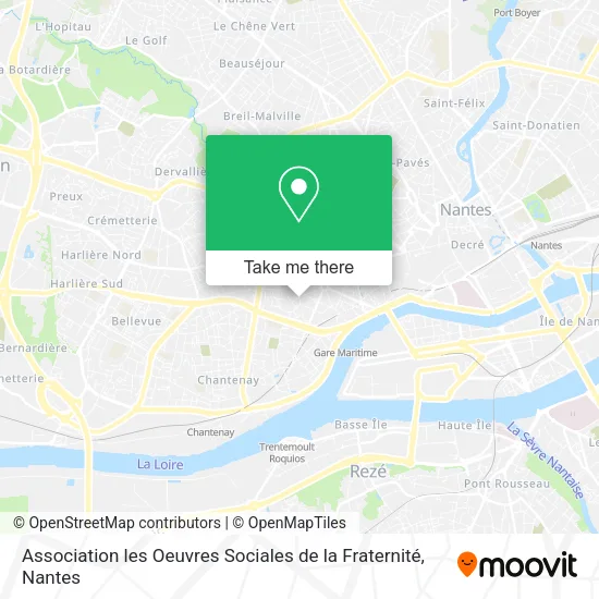 Mapa Association les Oeuvres Sociales de la Fraternité