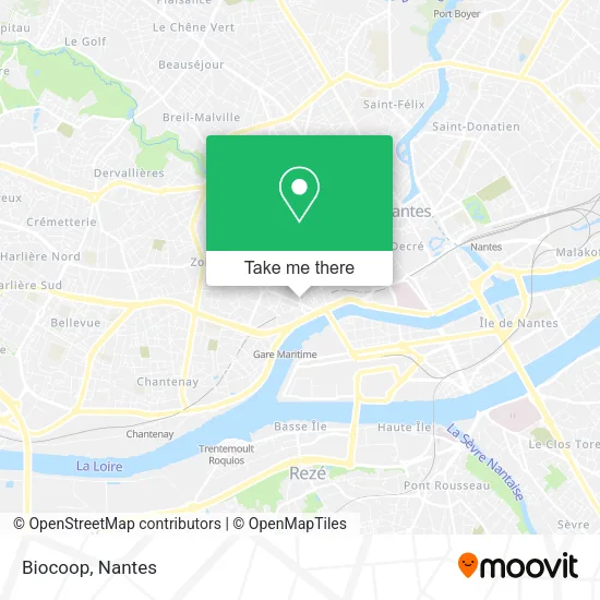 Mapa Biocoop