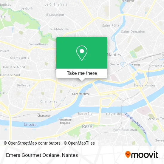 Emera Gourmet Océane map