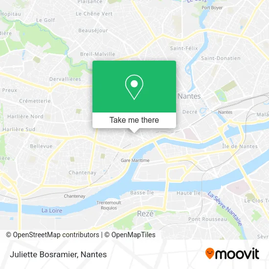 Juliette Bosramier map