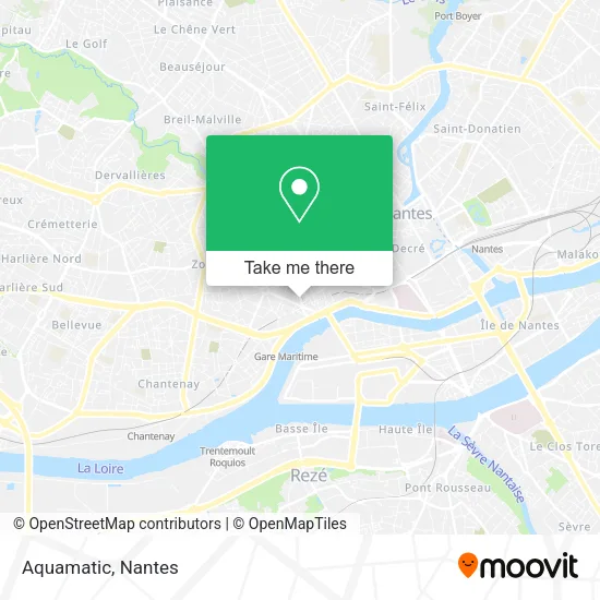 Mapa Aquamatic