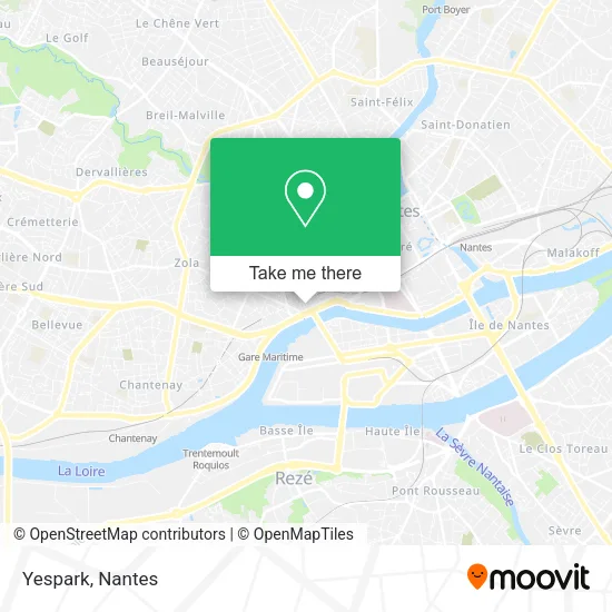 Yespark map