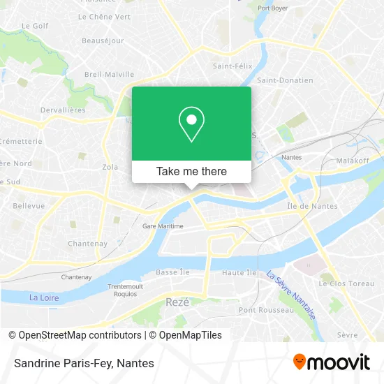 Mapa Sandrine Paris-Fey
