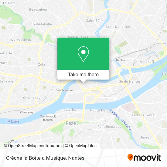 Crèche la Boîte a Musique map