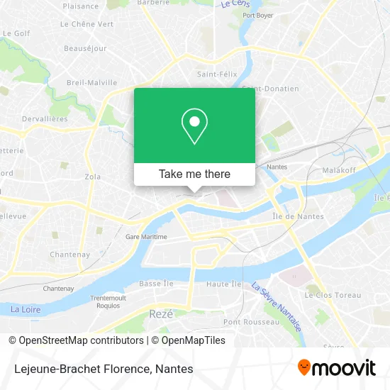 Mapa Lejeune-Brachet Florence