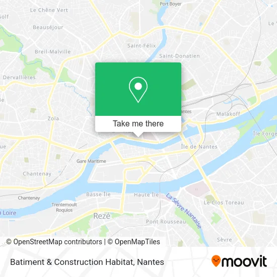 Mapa Batiment & Construction Habitat