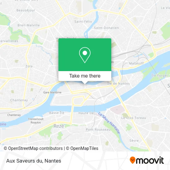 Mapa Aux Saveurs du