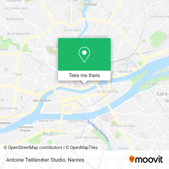Mapa Antoine Taillandier Studio