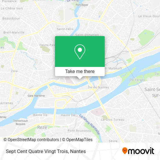 Mapa Sept Cent Quatre Vingt Trois