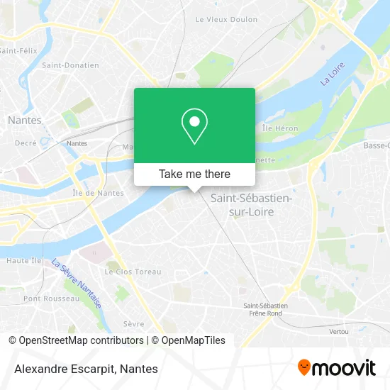 Mapa Alexandre Escarpit