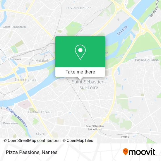 Pizza Passione map