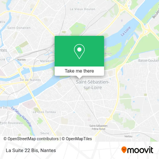 La Suite 22 Bis map