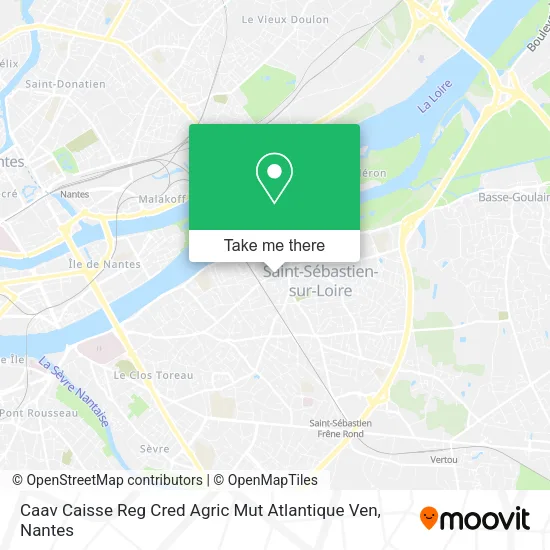 Mapa Caav Caisse Reg Cred Agric Mut Atlantique Ven