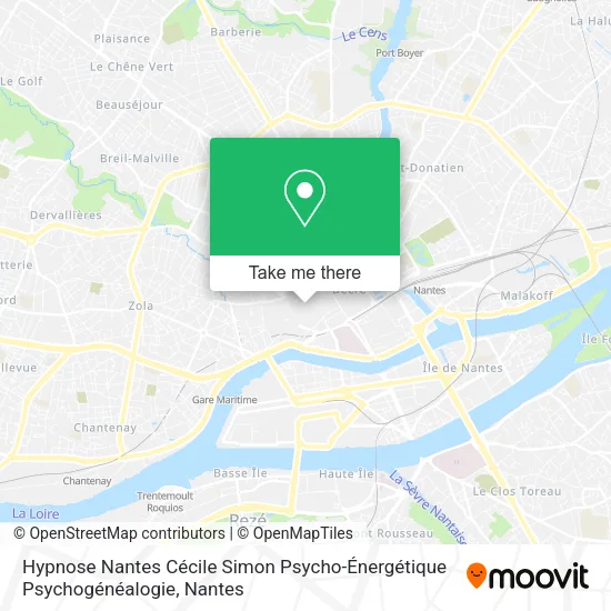 Mapa Hypnose Nantes Cécile Simon Psycho-Énergétique Psychogénéalogie