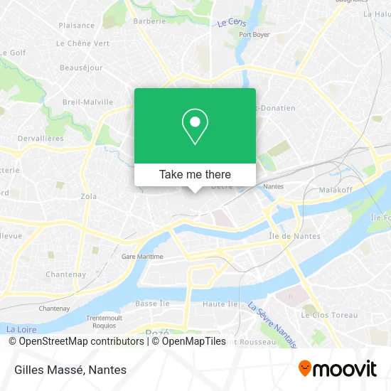Mapa Gilles Massé