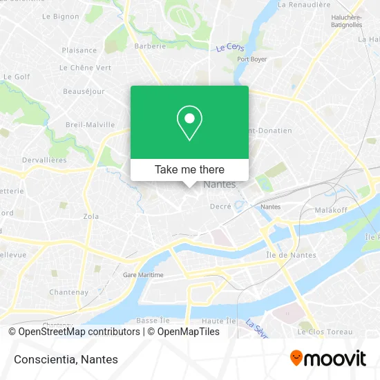 Conscientia map
