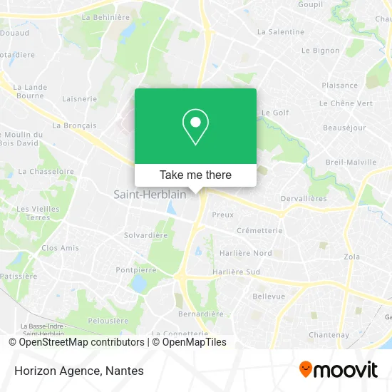 Mapa Horizon Agence