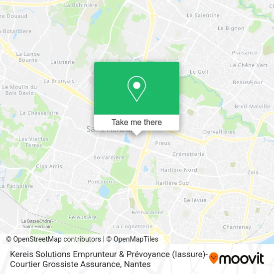 Mapa Kereis Solutions Emprunteur & Prévoyance (Iassure)-Courtier Grossiste Assurance