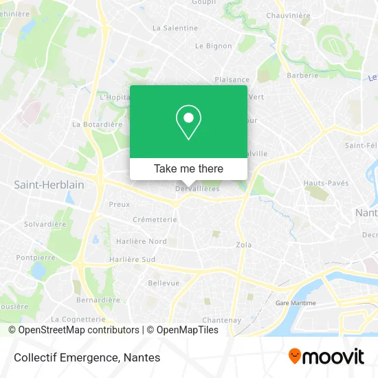 Collectif Emergence map