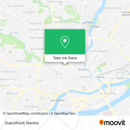 Ouechfood map