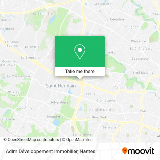 Mapa Adim Développement Immobilier