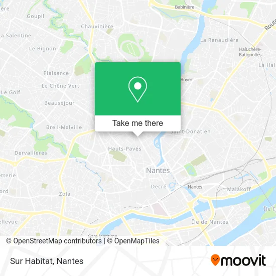Sur Habitat map