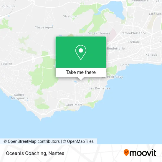 Oceanis Coaching map