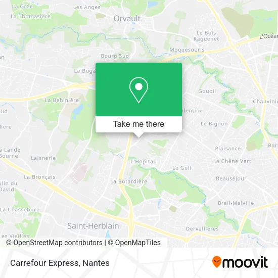 Carrefour Express map