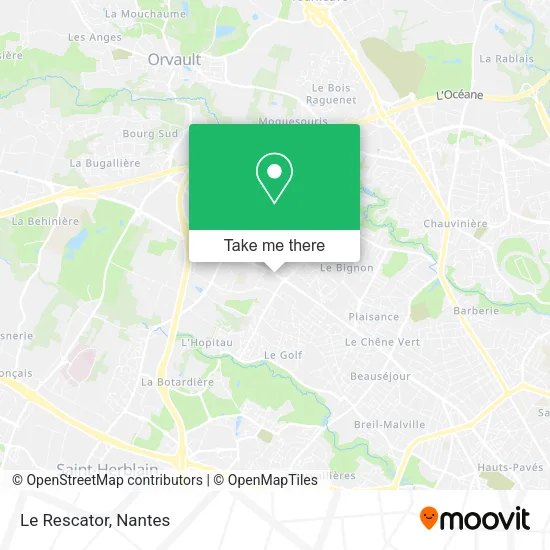 Mapa Le Rescator