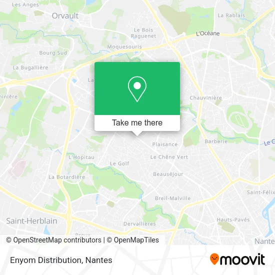 Mapa Enyom Distribution
