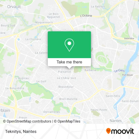 Teknitys map