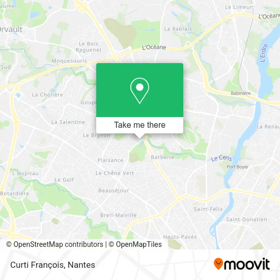 Curti François map