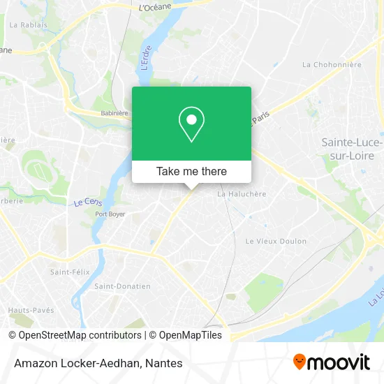 Mapa Amazon Locker-Aedhan