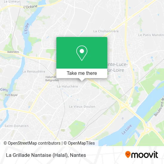 La Grillade Nantaise (Halal) map